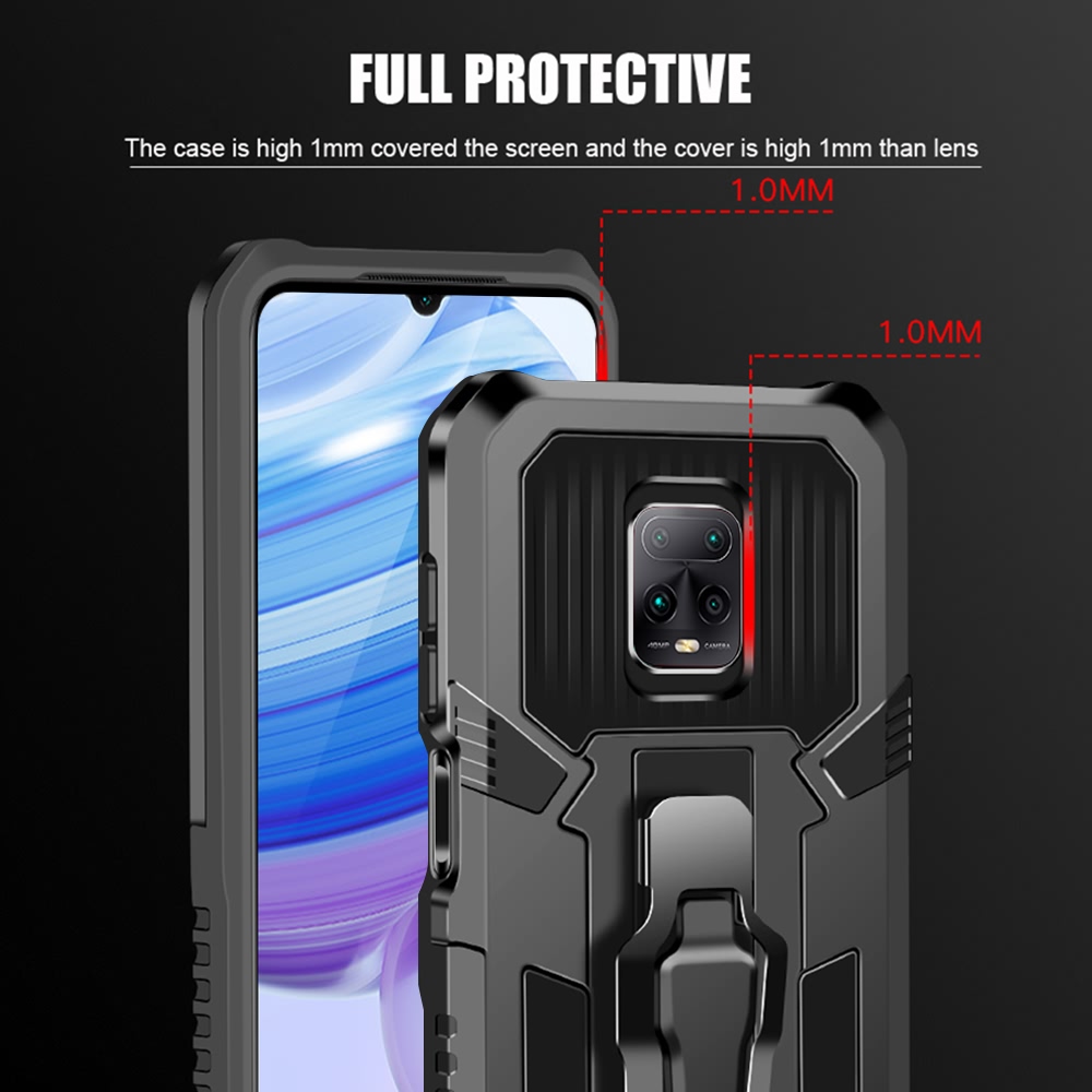 Bakeey-for-Xiaomi-Redmi-Note-9S--Redmi-Note-9-Pro-Case-Dual-Layer-Rugged-Armor-Magnetic-with-Belt-Cl-1760815-8