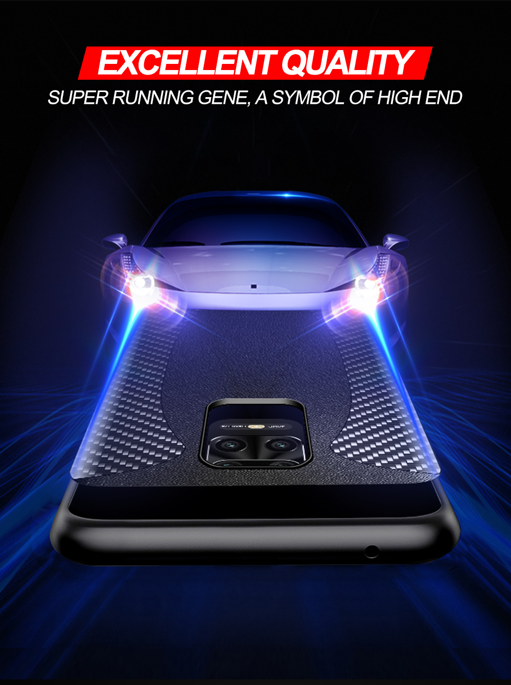 Bakeey-for-Xiaomi-Redmi-Note-9S--Redmi-Note-9-Pro-Case-Sports-Car-Pattern-Design-Carbon-Fiber-Leathe-1685211-5