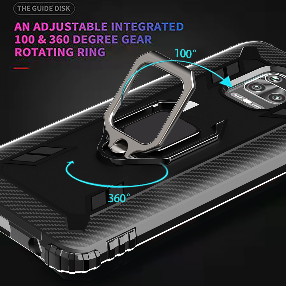 Bakeey-for-Xiaomi-Redmi-Note-9S--Xiaomi-Redmi-Note-9-Pro-Case-Carbon-Fiber-Pattern-Armor-Shockproof--1697135-3