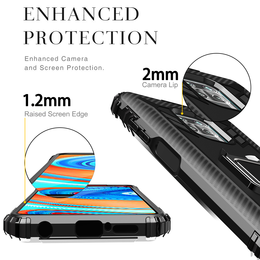 Bakeey-for-Xiaomi-Redmi-Note-9S--Xiaomi-Redmi-Note-9-Pro-Case-Carbon-Fiber-Pattern-Armor-Shockproof--1697135-7