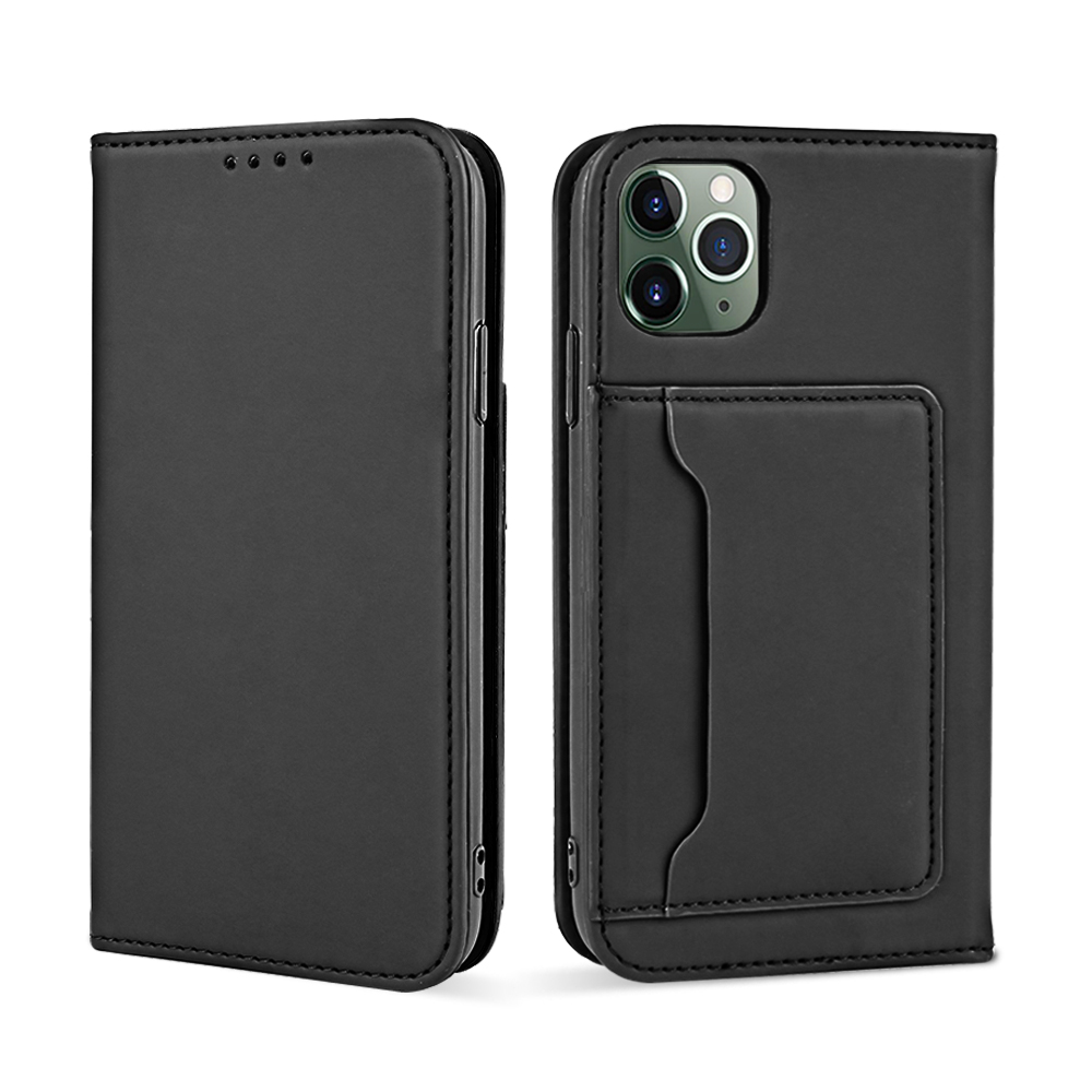 Bakeey-for-iPhone-11-Case-Business-Flip-Magnetic-with-Multi-Card-Slots-Wallet-Shockproof-PU-Leather--1763200-2