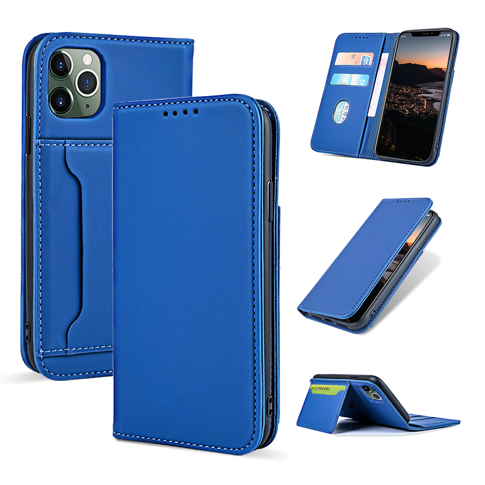 Bakeey-for-iPhone-11-Case-Business-Flip-Magnetic-with-Multi-Card-Slots-Wallet-Shockproof-PU-Leather--1763200-19