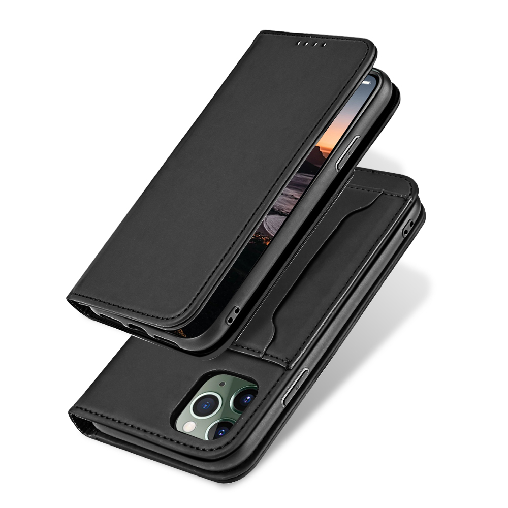 Bakeey-for-iPhone-11-Case-Business-Flip-Magnetic-with-Multi-Card-Slots-Wallet-Shockproof-PU-Leather--1763200-3