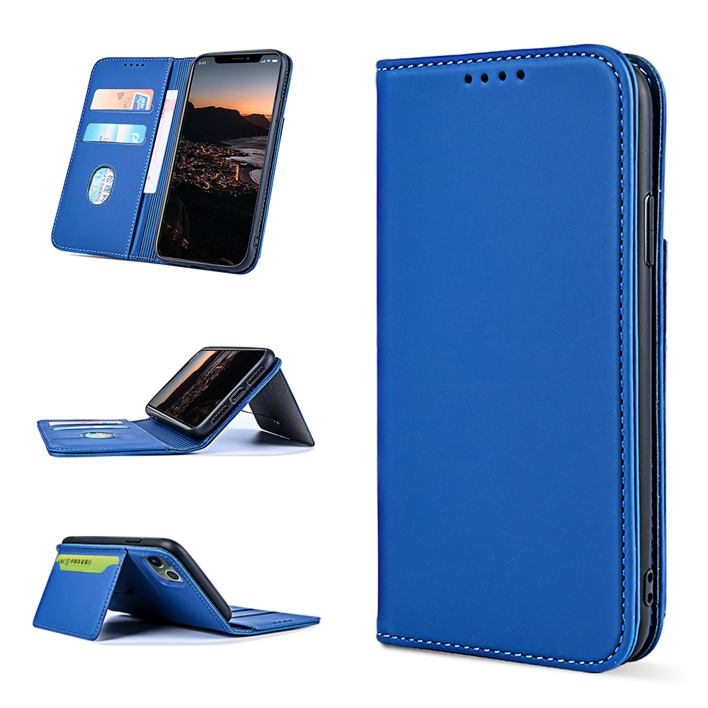 Bakeey-for-iPhone-11-Case-Business-Flip-Magnetic-with-Multi-Card-Slots-Wallet-Shockproof-PU-Leather--1763200-23