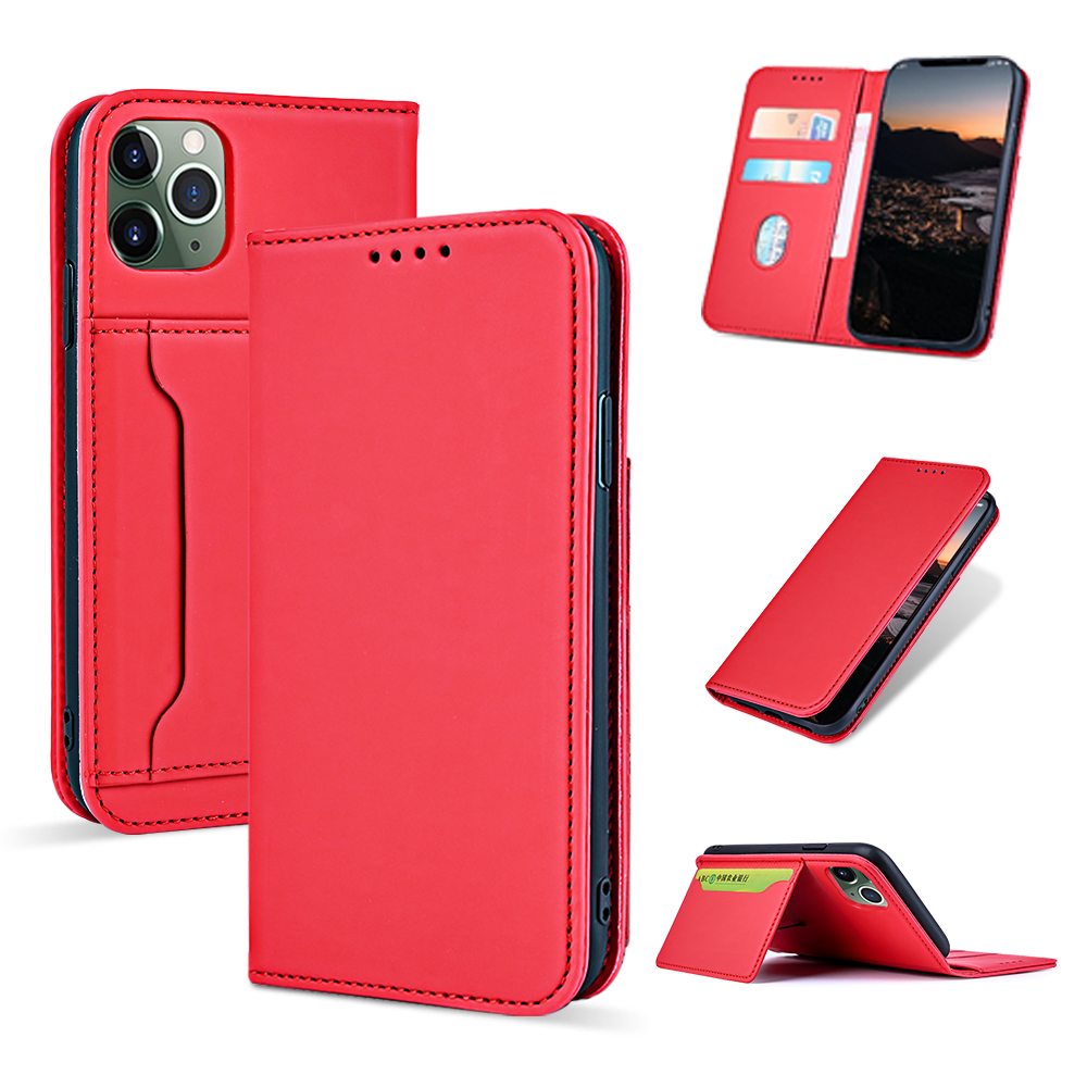 Bakeey-for-iPhone-11-Case-Business-Flip-Magnetic-with-Multi-Card-Slots-Wallet-Shockproof-PU-Leather--1763200-25