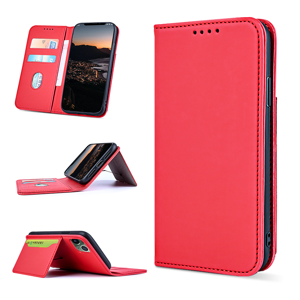 Bakeey-for-iPhone-11-Case-Business-Flip-Magnetic-with-Multi-Card-Slots-Wallet-Shockproof-PU-Leather--1763200-32