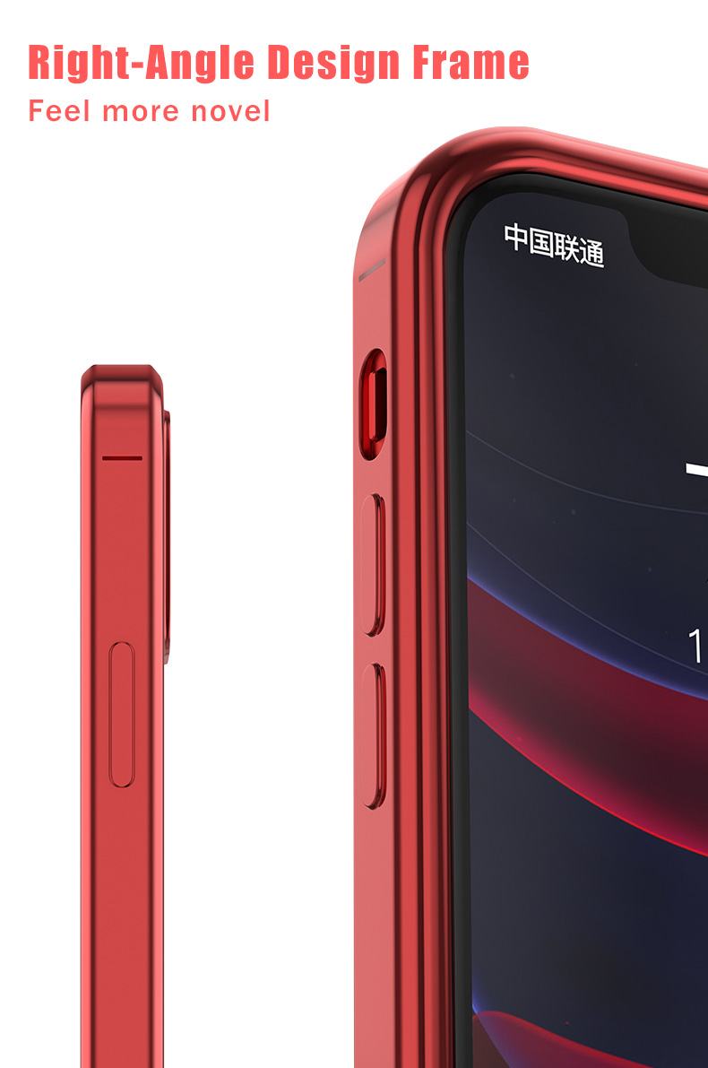 Bakeey-for-iPhone-11-Pro-Max--11--11-Pro-Case-Plating-Ultra-Thin-Transparent-Non-Yellow-Shockproof-S-1757897-2