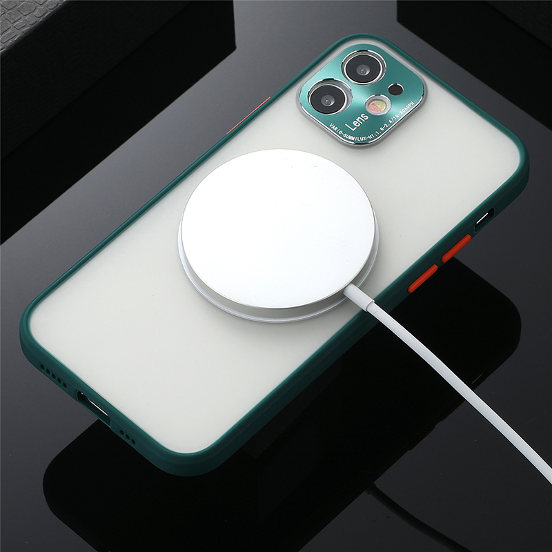 Bakeey-for-iPhone-12-Case-Support-Magsafe-Wireless-Charging-with-Lens-Protector-Anti-Fingerprint-Mat-1803583-13