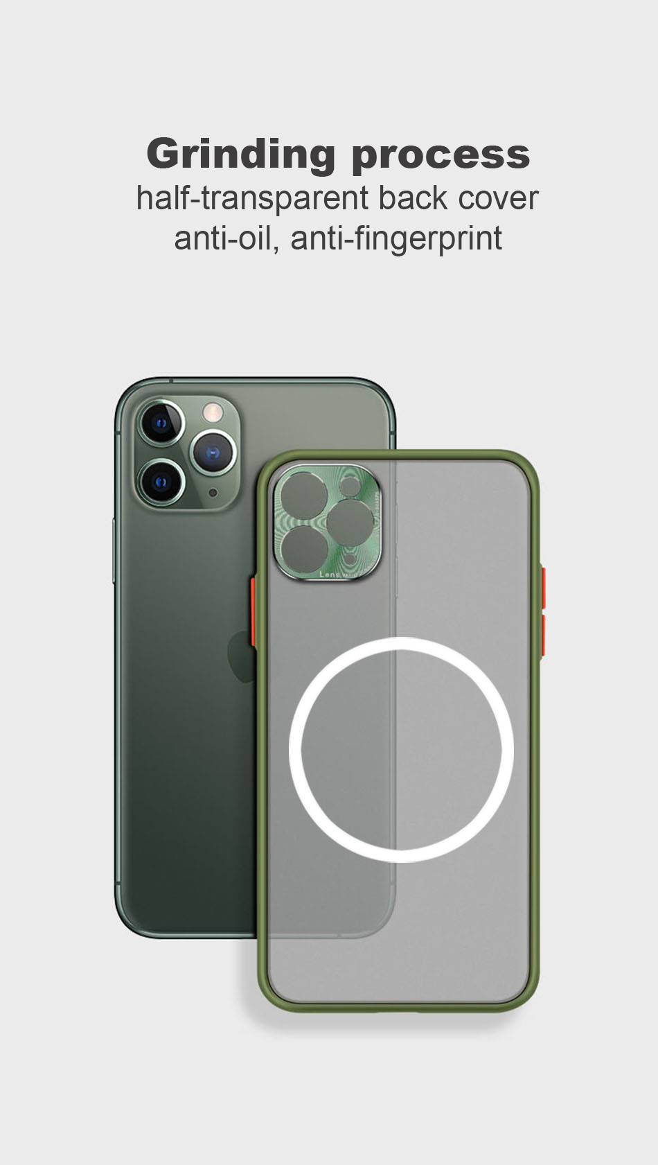 Bakeey-for-iPhone-12-Case-Support-Magsafe-Wireless-Charging-with-Lens-Protector-Anti-Fingerprint-Mat-1803583-4