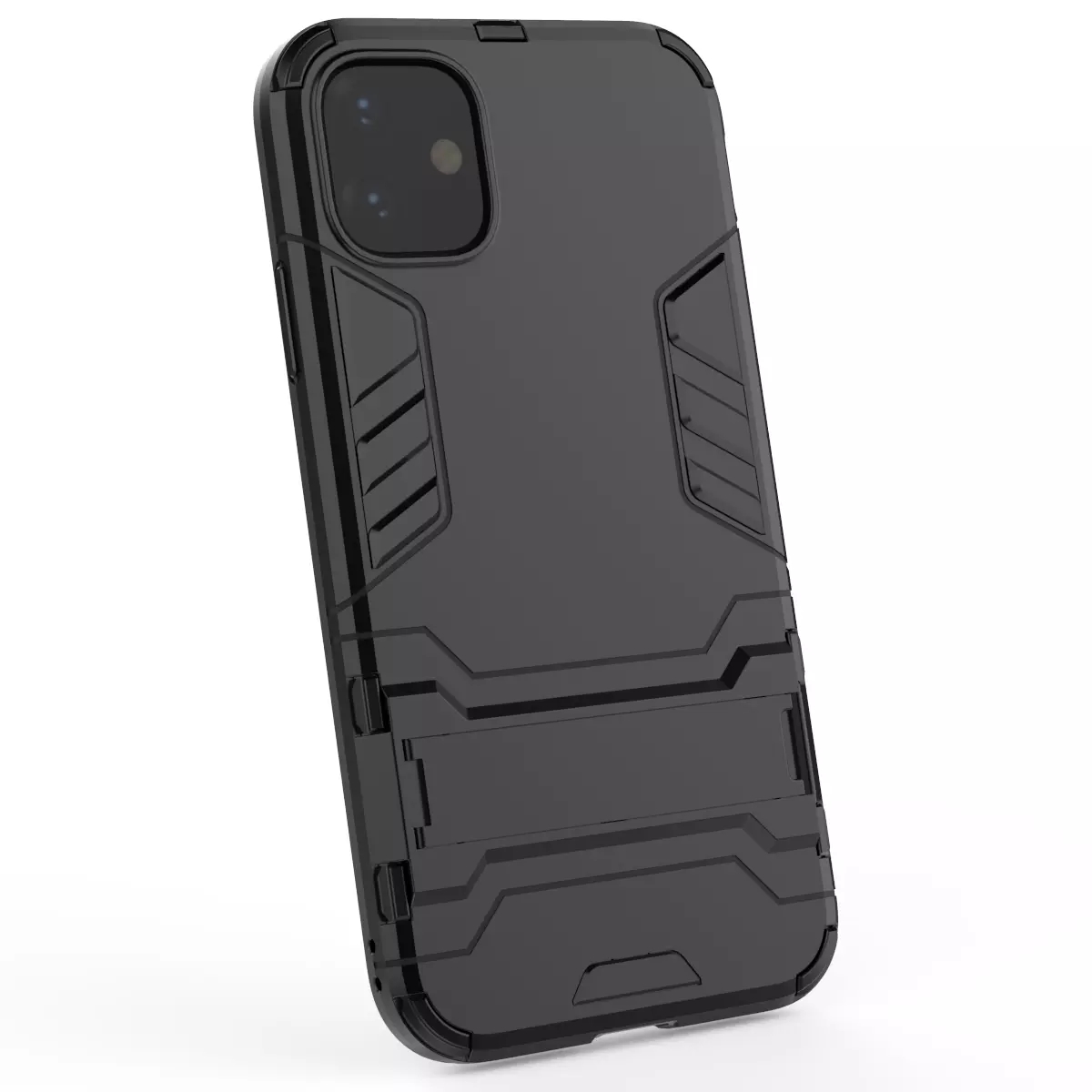 Bakeey-for-iPhone-12-For-iPhone-12-Pro-61quot-Case-Armor-Shockproof-with-Stand-Holder-Back-Cover-Pro-1756243-3