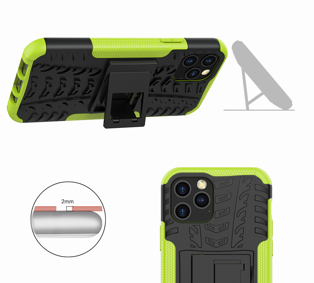 Bakeey-for-iPhone-12-Mini-54quot-Case-Armor-Shockproof-Non-slip-with-Bracket-Stand-Protective-Case-C-1783600-3