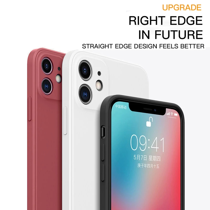 Bakeey-for-iPhone-12-Mini-Case-Smooth-Shockproof-with-Lens-Protector-Soft-Liquid-Silicone-Rubber-Bac-1756005-2