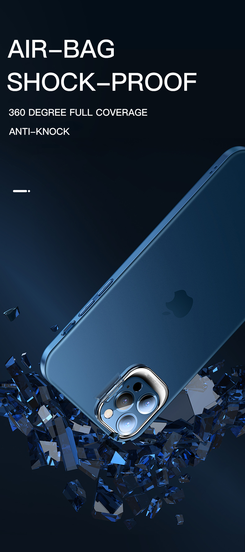 Bakeey-for-iPhone-12-Pro--12--12-Pro-Max--12-Mini-Case-Matte-Ultra-Thin-Anti-Fingerprint-Transparent-1788538-12