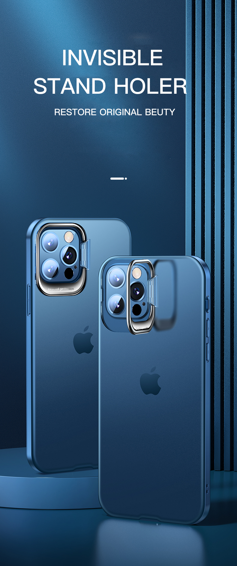 Bakeey-for-iPhone-12-Pro--12--12-Pro-Max--12-Mini-Case-Matte-Ultra-Thin-Anti-Fingerprint-Transparent-1788538-4