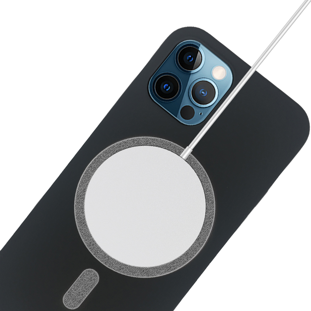 Bakeey-for-iPhone-12-Pro--12-Case-Support-Magsafe-with-Ring-Holder-Smooth-Shockproof-Soft-Liquid-Sil-1794897-7