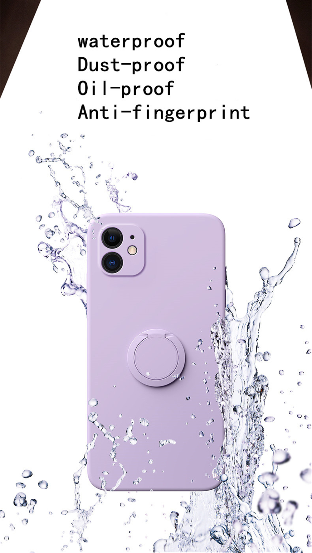 Bakeey-for-iPhone-12-Pro-61-inch-Case-with-Lens-Protector-Ring-Holder-Dirtproof-Anti-Fingerprint-Sho-1786263-5