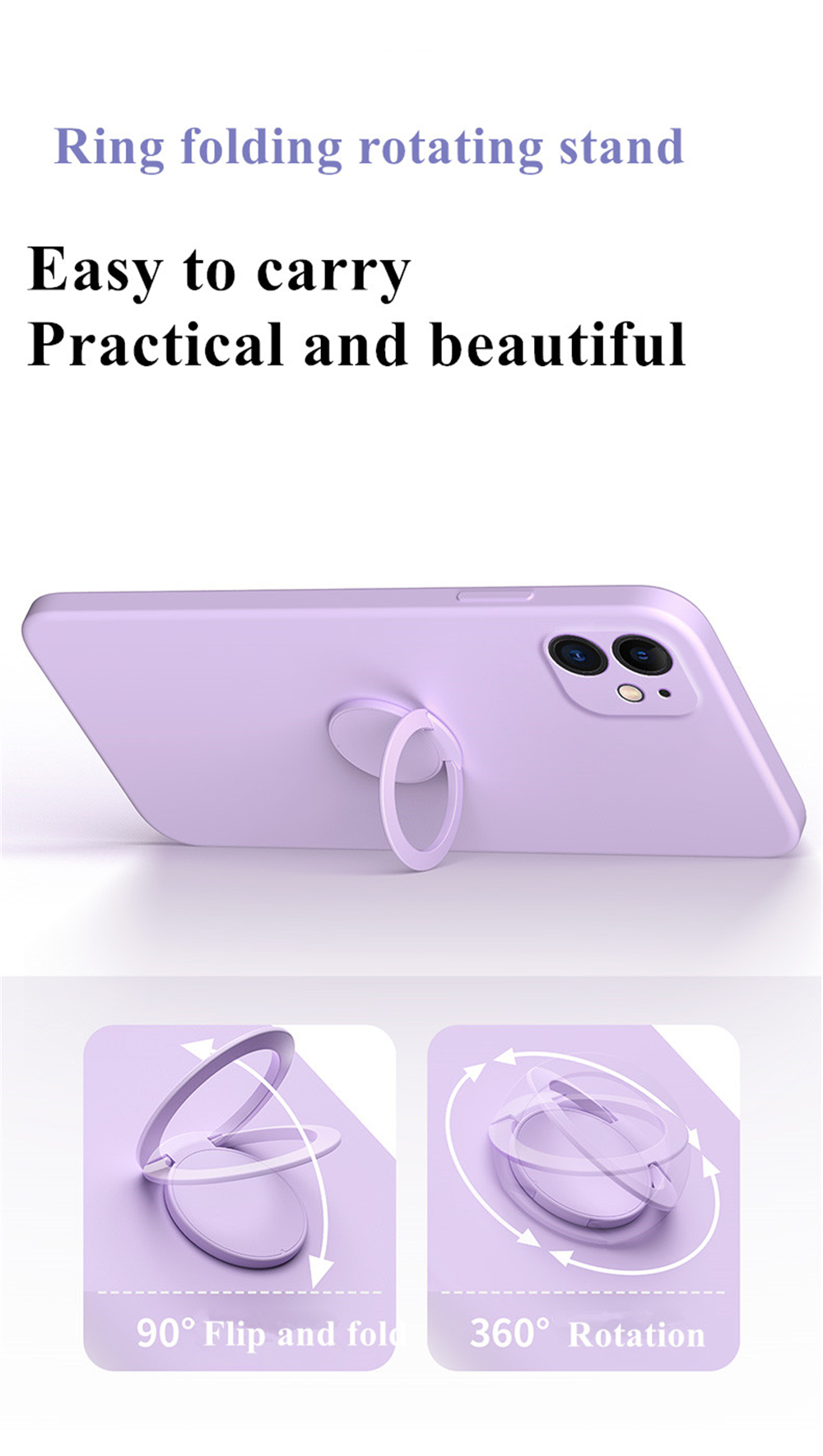 Bakeey-for-iPhone-12-Pro-61-inch-Case-with-Lens-Protector-Ring-Holder-Dirtproof-Anti-Fingerprint-Sho-1786263-7