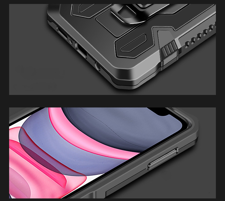 Bakeey-for-iPhone-12-Pro-Max--12--12-Mini--12-Pro-Case-Dual-Layer-Rugged-Armor-Magnetic-with-Belt-Cl-1761757-11