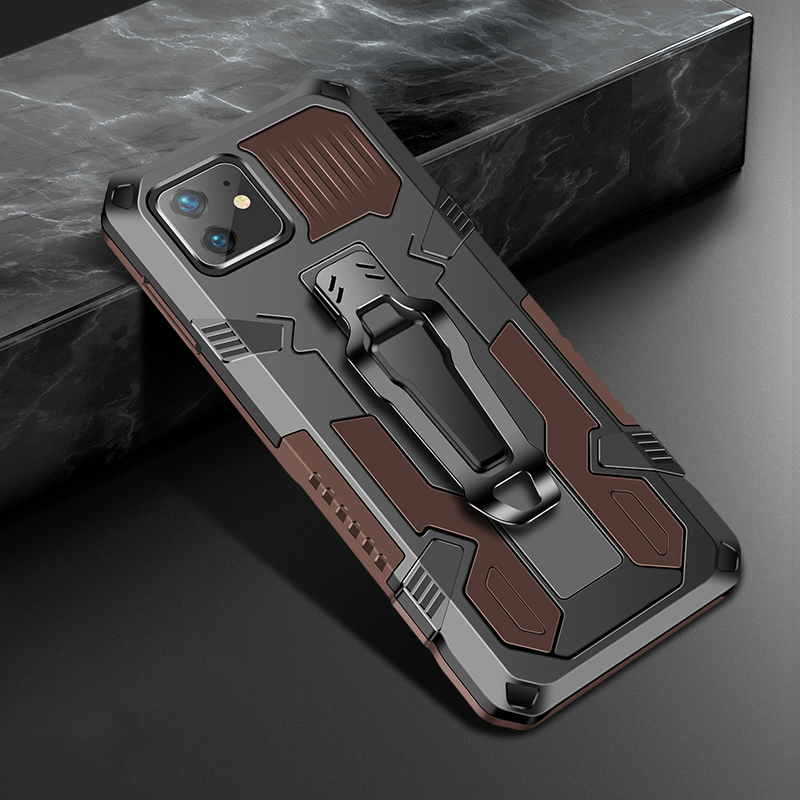 Bakeey-for-iPhone-12-Pro-Max--12--12-Mini--12-Pro-Case-Dual-Layer-Rugged-Armor-Magnetic-with-Belt-Cl-1761757-13