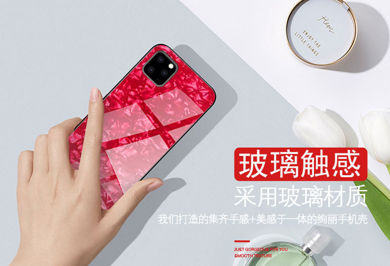 Bakeey-for-iPhone-12-Pro-Max-67-inch-Case-Luxury-TPU--Glass-Shockproof-Shell-Protective-Case-Cover-1812557-2
