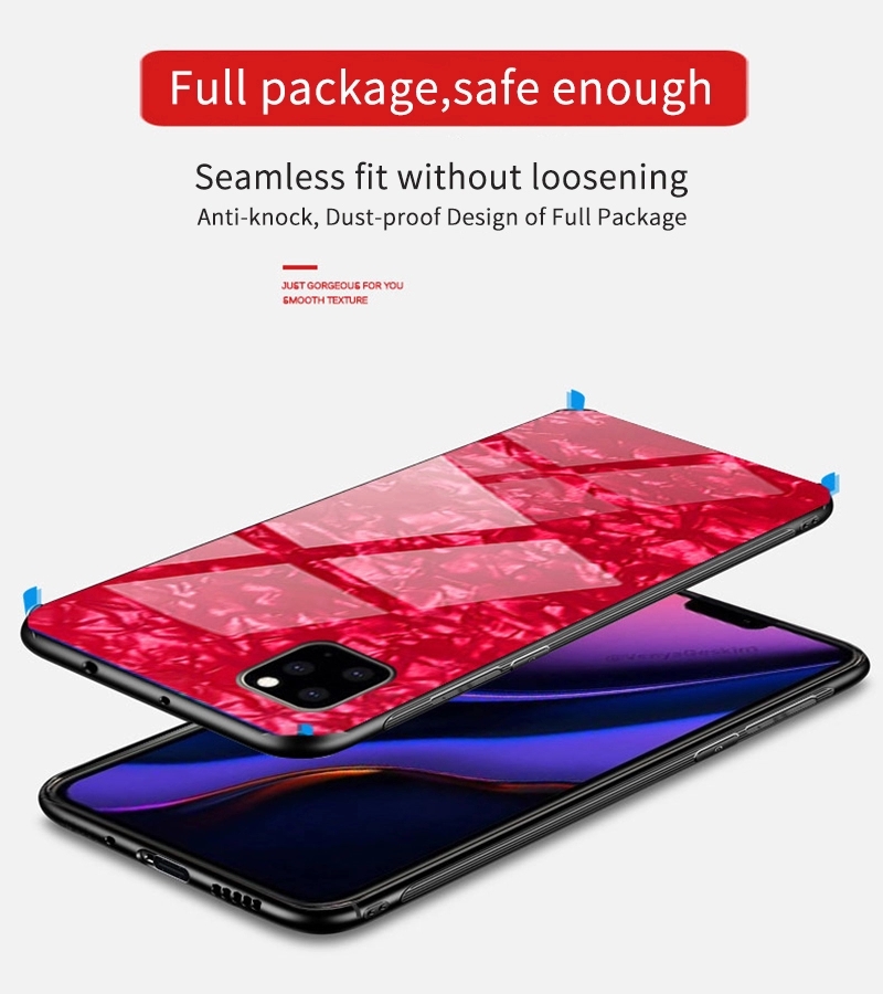 Bakeey-for-iPhone-12-Pro-Max-67-inch-Case-Luxury-TPU--Glass-Shockproof-Shell-Protective-Case-Cover-1812557-7