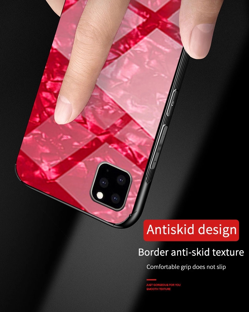 Bakeey-for-iPhone-12-Pro-Max-67-inch-Case-Luxury-TPU--Glass-Shockproof-Shell-Protective-Case-Cover-1812557-8