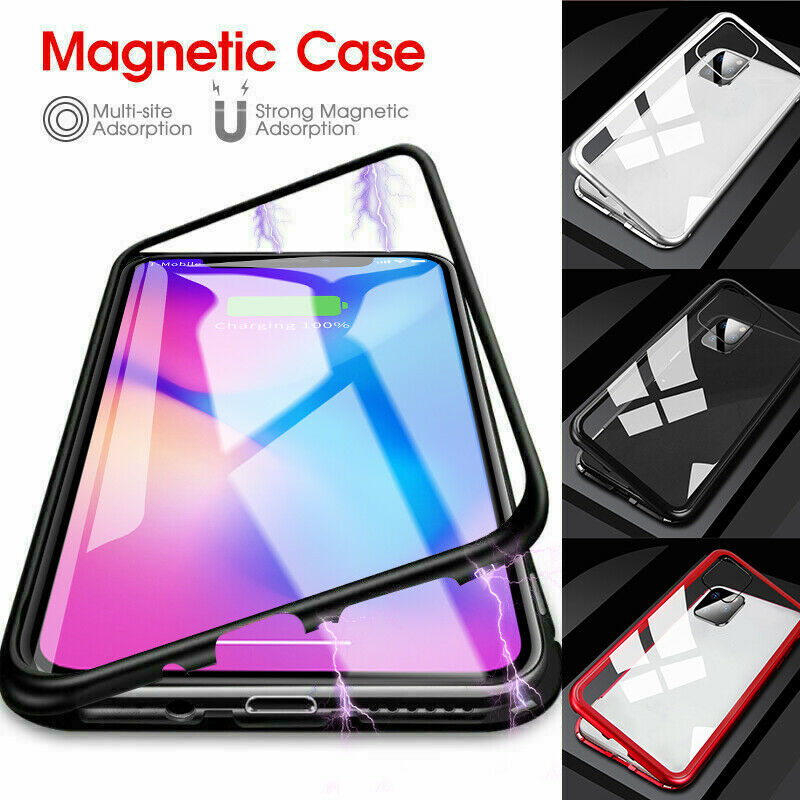 Bakeey-for-iPhone-12-Pro-Max-67-inch-Magnetic-Adsorption-Metal-Singel-side-Tempered-Glass-Protective-1755544-3