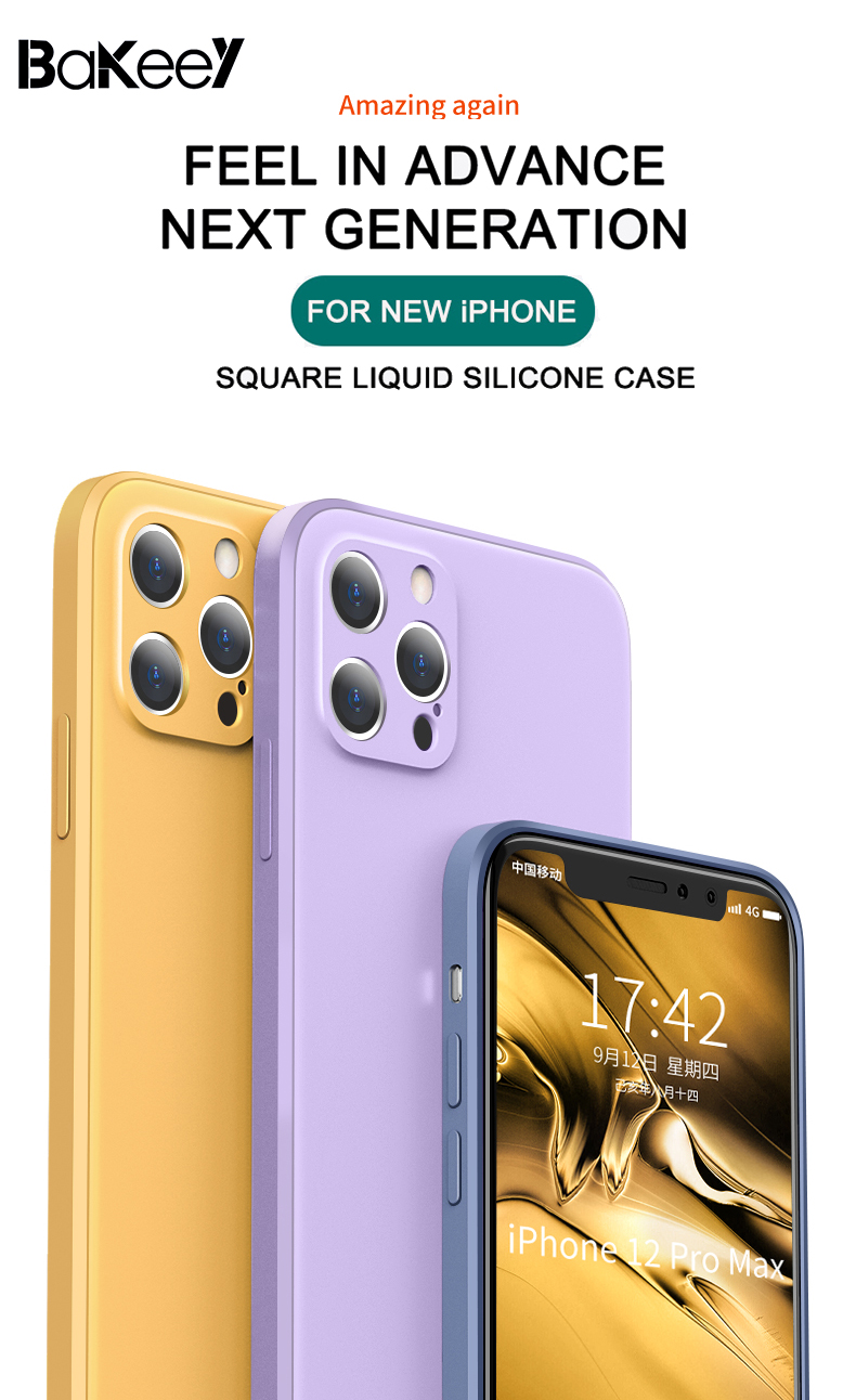 Bakeey-for-iPhone-12-Pro-Max-Case-Smooth-Shockproof-with-Lens-Protector-Soft-Liquid-Silicone-Rubber--1755951-1