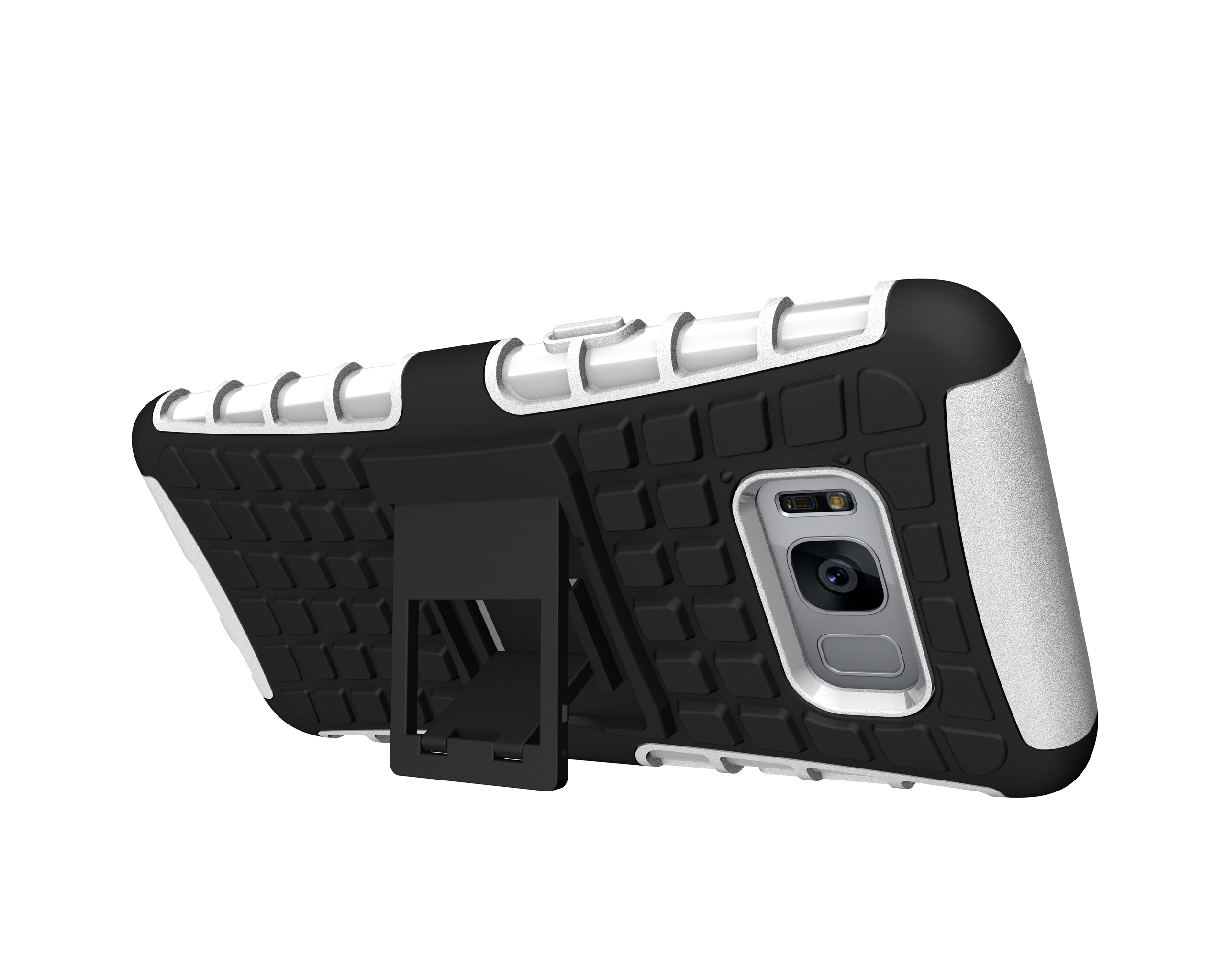 Bakeeytrade-2-in-1-Armor-Kickstand-TPU--PC-Case-for-Samsung-Galaxy-S8-1238930-4