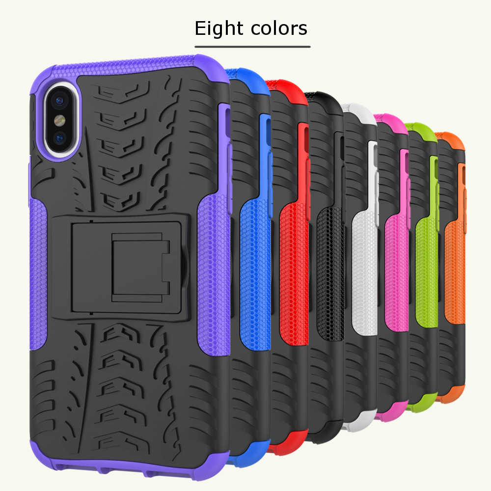 Bakeeytrade-2-in-1-Armor-Kickstand-TPU--PC-Hybrid-Case-Caver-for-iPhone-X-1239124-1
