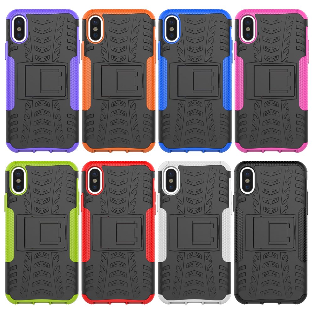 Bakeeytrade-2-in-1-Armor-Kickstand-TPU--PC-Hybrid-Case-Caver-for-iPhone-X-1239124-8