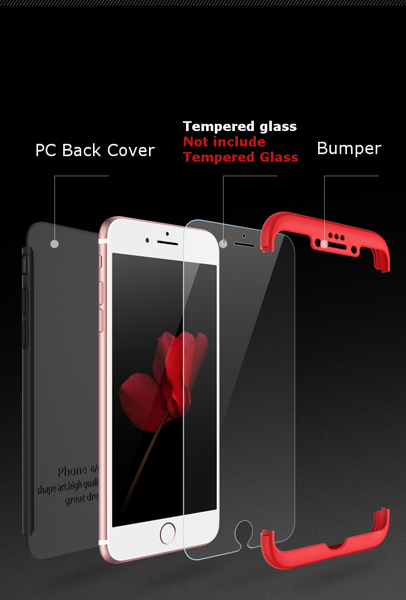 Bakeeytrade-3-in-1-Double-Dip-360deg-Full-Protection-PC-Case-for-iPhone-66s-6Plus6sPlus-1224596-2