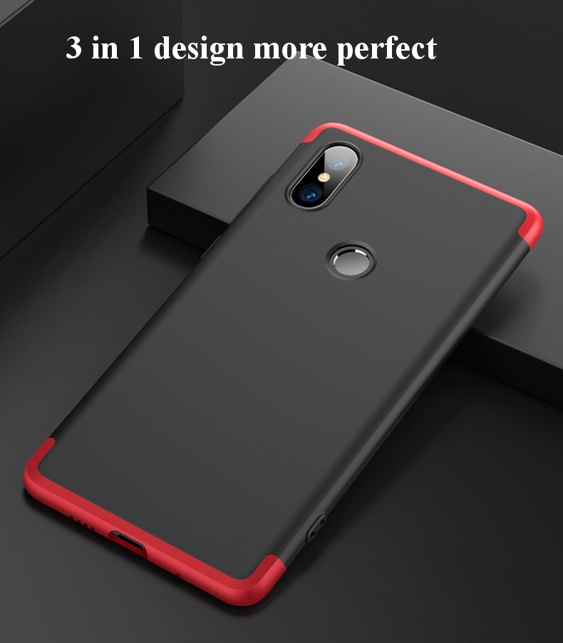 Bakeeytrade-3-in-1-Double-Dip-360deg-Full-Protection-PC-Protective-Case-For-Xiaomi-Mi-MIX-2S-Non-ori-1296114-5