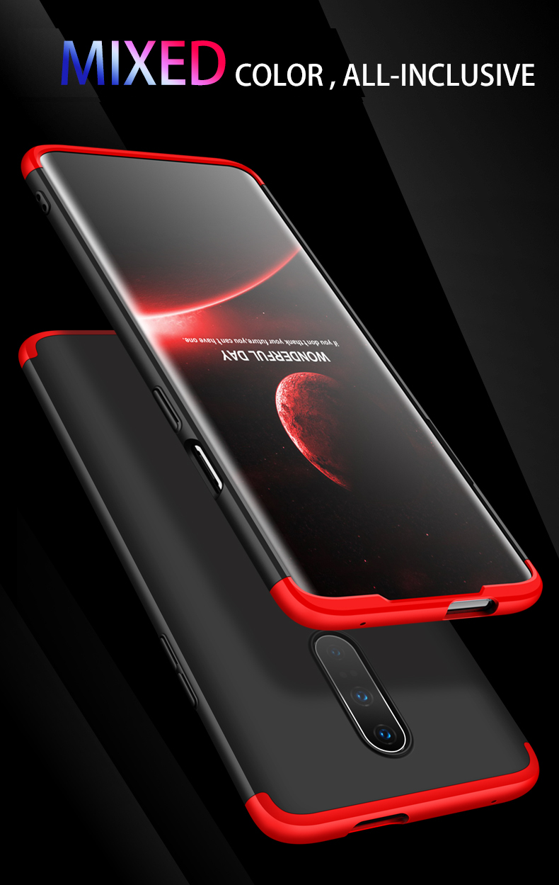 Bakeeytrade-3-in-1-Double-Dip-Full-Body-Ultra-Thin-Shockproof-Hard-PC-Protective-Case-for-OnePlus-7--1513923-1