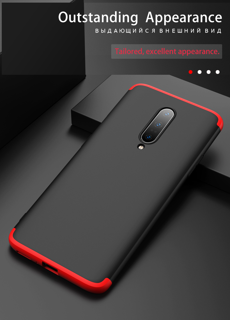 Bakeeytrade-3-in-1-Double-Dip-Full-Body-Ultra-Thin-Shockproof-Hard-PC-Protective-Case-for-OnePlus-7--1513923-2