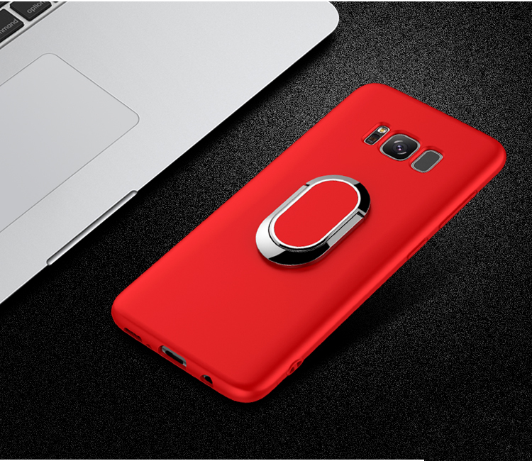 Bakeeytrade-360deg-Adjustable-Metal-Ring-Kickstand-Magnetic-Frosted-Soft-TPU-Case-for-Samsung-Galaxy-1168963-10