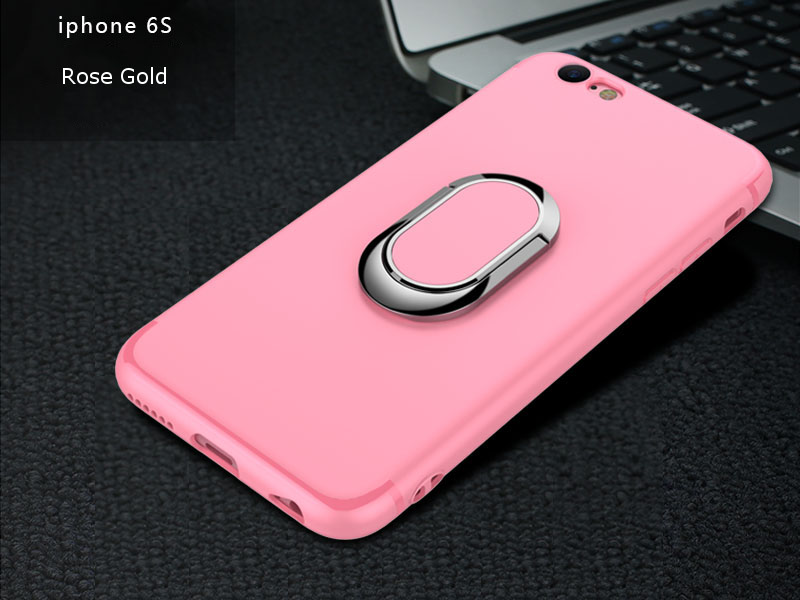 Bakeeytrade-360deg-Adjustable-Metal-Ring-Kickstand-Magnetic-Frosted-Soft-TPU-Case-for-iPhone-6Plus-6-1166491-11
