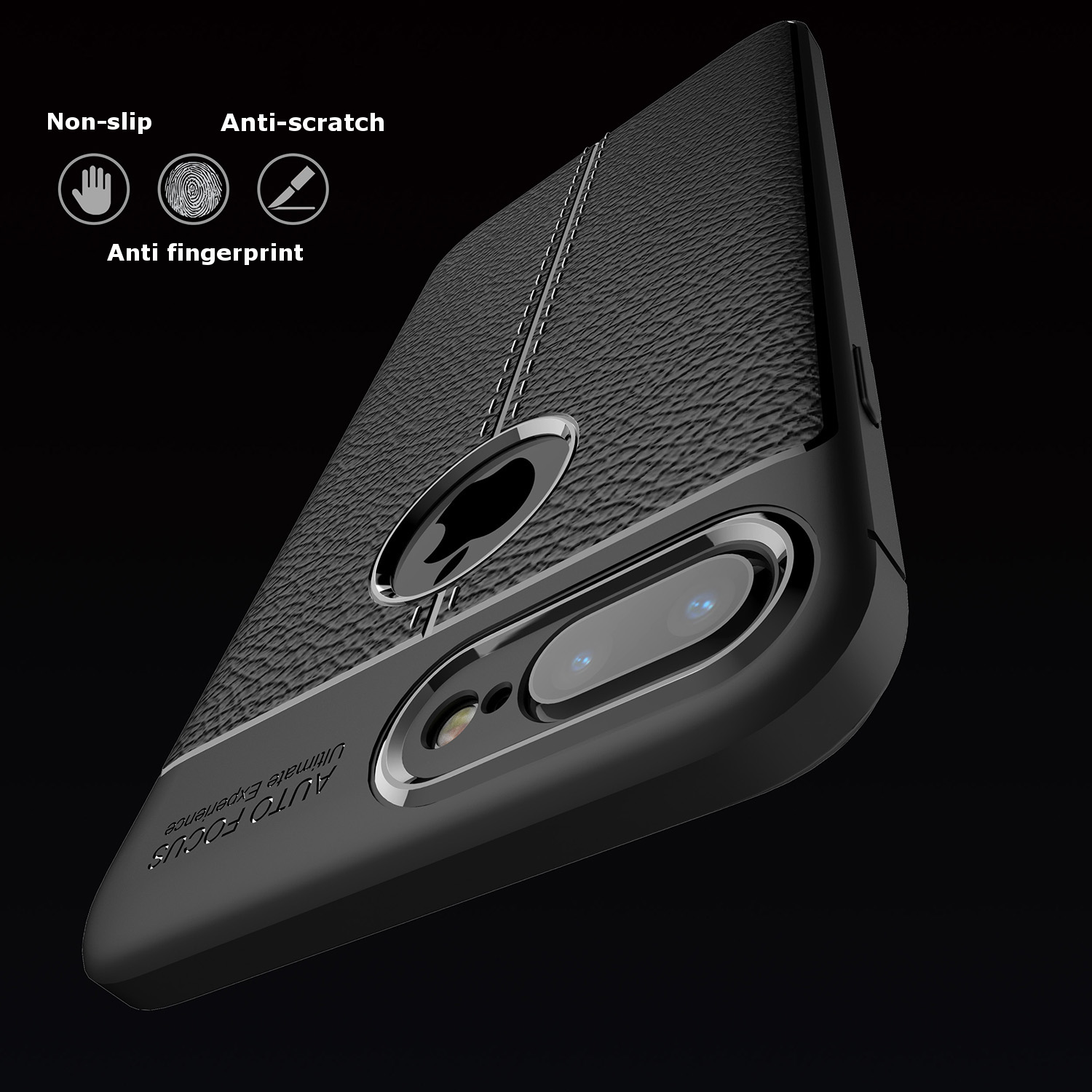 Bakeeytrade-Anti-Fingerprint-Soft-TPU-Litchi-Leather-Case-Cover-for-iPhone-X787Plus8Plus6Plus6sPlus-1203025-3