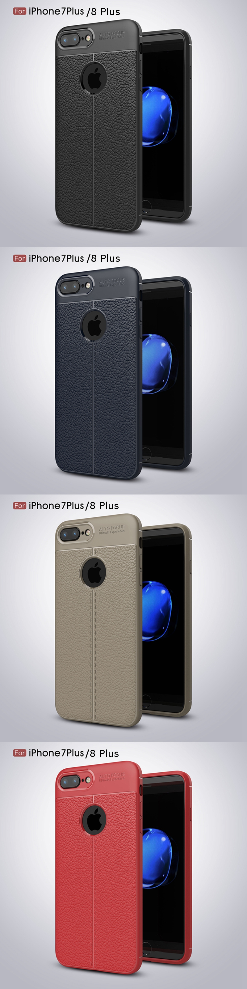 Bakeeytrade-Anti-Fingerprint-Soft-TPU-Litchi-Leather-Case-Cover-for-iPhone-X787Plus8Plus6Plus6sPlus-1203025-8