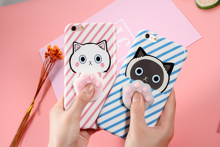 Bakeeytrade-Cartoon-3D-Squishy-Squeeze-Slow-Rising-Cat-Claws-Soft-TPU-Case-for-iPhone-6-6s-6Plus-6sP-1168398-2