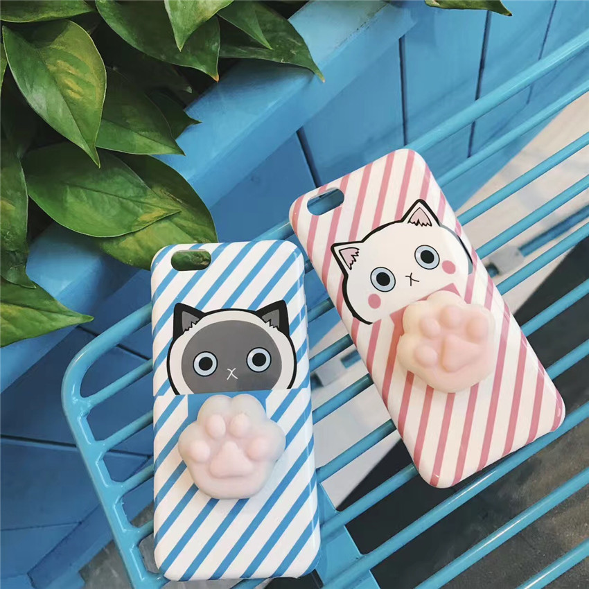 Bakeeytrade-Cartoon-3D-Squishy-Squeeze-Slow-Rising-Cat-Claws-Soft-TPU-Case-for-iPhone-6-6s-6Plus-6sP-1168398-6