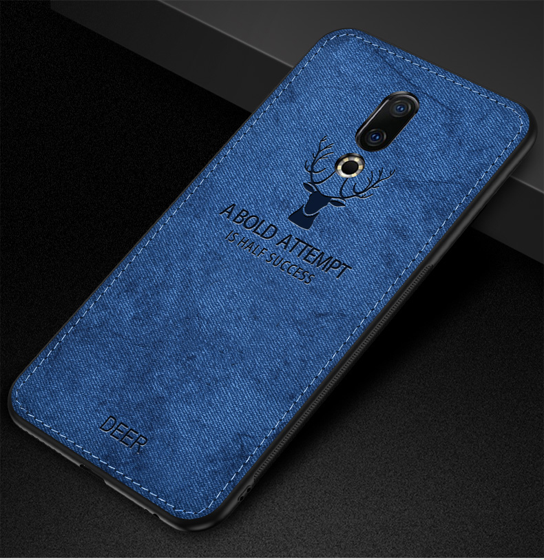 Bakeeytrade-Deer-Pattern-Shockproof-Cloth-Soft-TPU-Back-Cover-Protective-Case-for-Meizu-16--Meizu-16-1440592-12