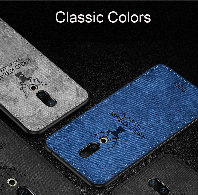 Bakeeytrade-Deer-Pattern-Shockproof-Cloth-Soft-TPU-Back-Cover-Protective-Case-for-Meizu-16--Meizu-16-1440592-10