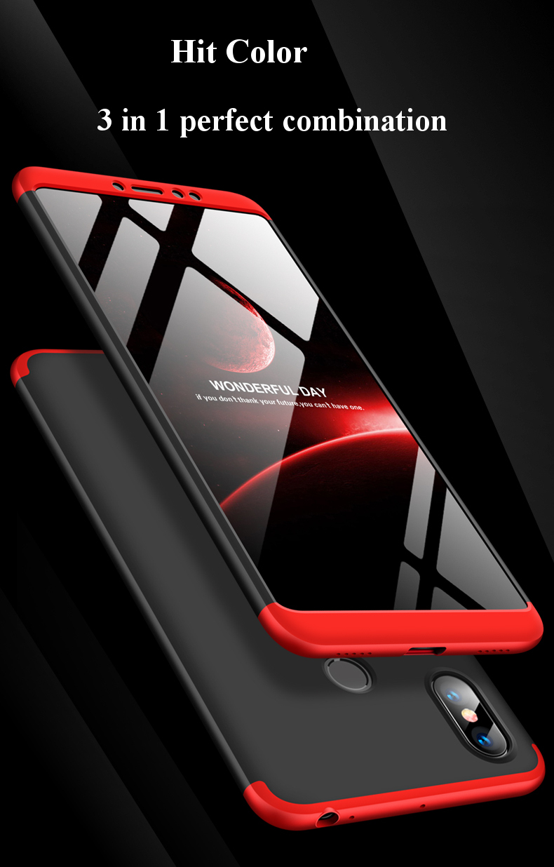 Bakeeytrade-Double-Dip-Shockproof-Full-Cover-Protective-Case-with-Screen-Protector-for-Xiaomi-Mi8-Mi-1385412-1