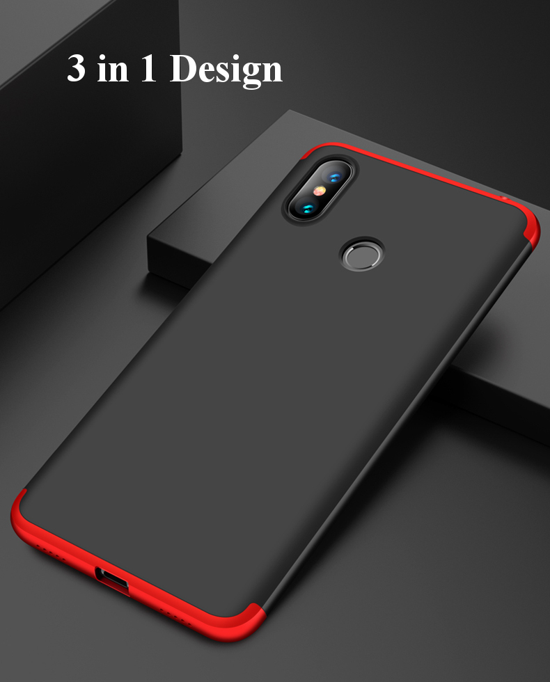 Bakeeytrade-Double-Dip-Shockproof-Full-Cover-Protective-Case-with-Screen-Protector-for-Xiaomi-Mi8-Mi-1385412-2