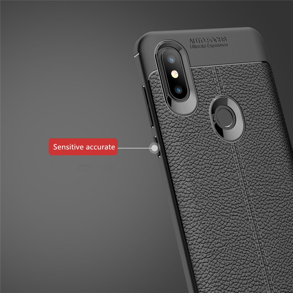 Bakeeytrade-Litchi-Pattern-Shockproof-Soft-TPU-Back-Cover-Protective-Case-for-Xiaomi-Mi-Mix-3-Non-or-1483858-4
