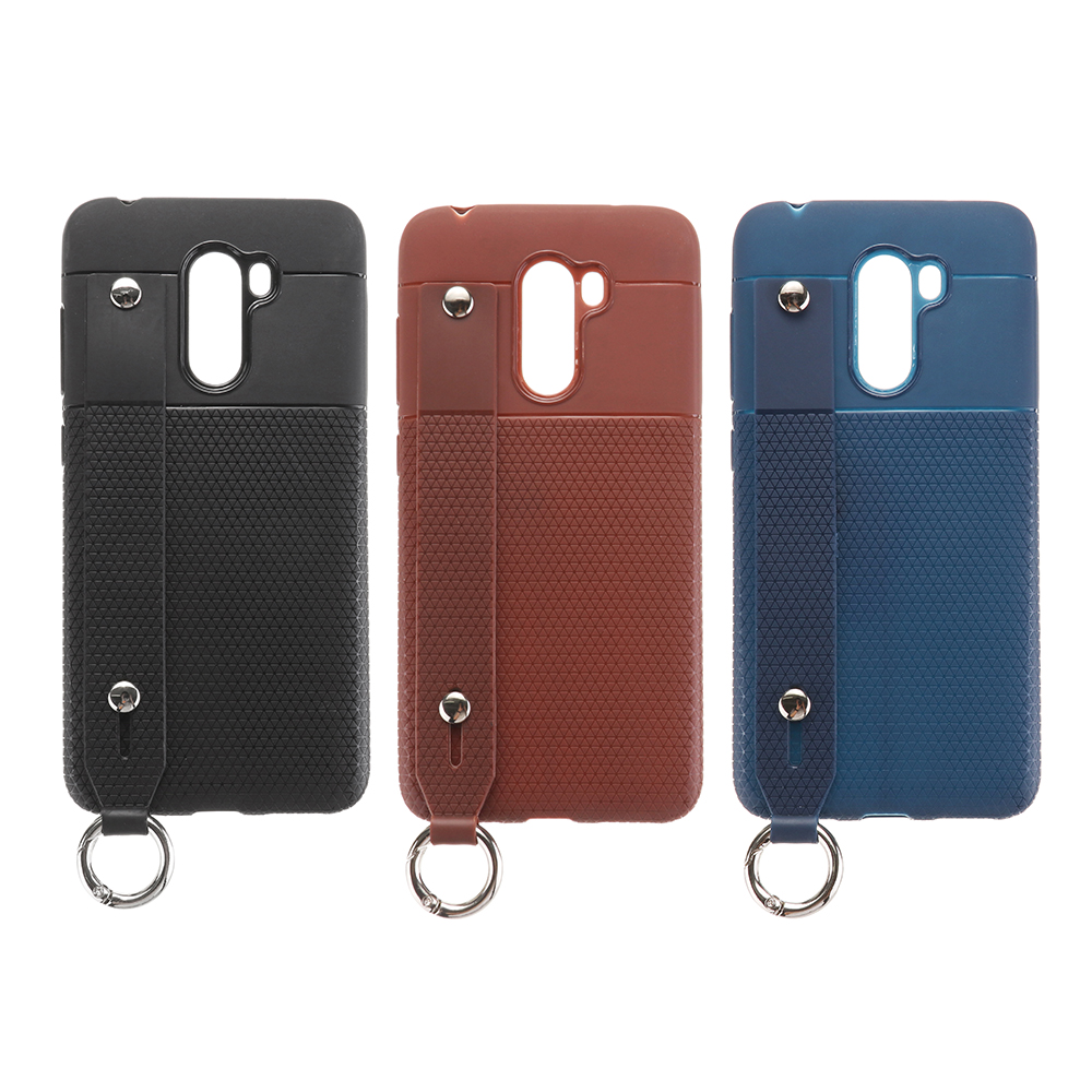 Bakeeytrade-Shockproof-Soft-TPU-Back-Cover-Protective-Case-with-Desktop-Holder-for-Xiaomi-Pocophone--1441976-1