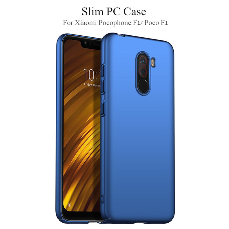 Bakeeytrade-Silky-Ultra-Thin-Hard-PC-Back-Cover-Protective-Case-for-Xiaomi-Pocophone-F1-Non-original-1351530-1