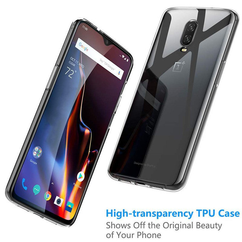 Bakeeytrade-Transparent-Shockproof-Soft-TPU-Back-Cover-Protective-Case-for-OnePlus-6T-1397837-1