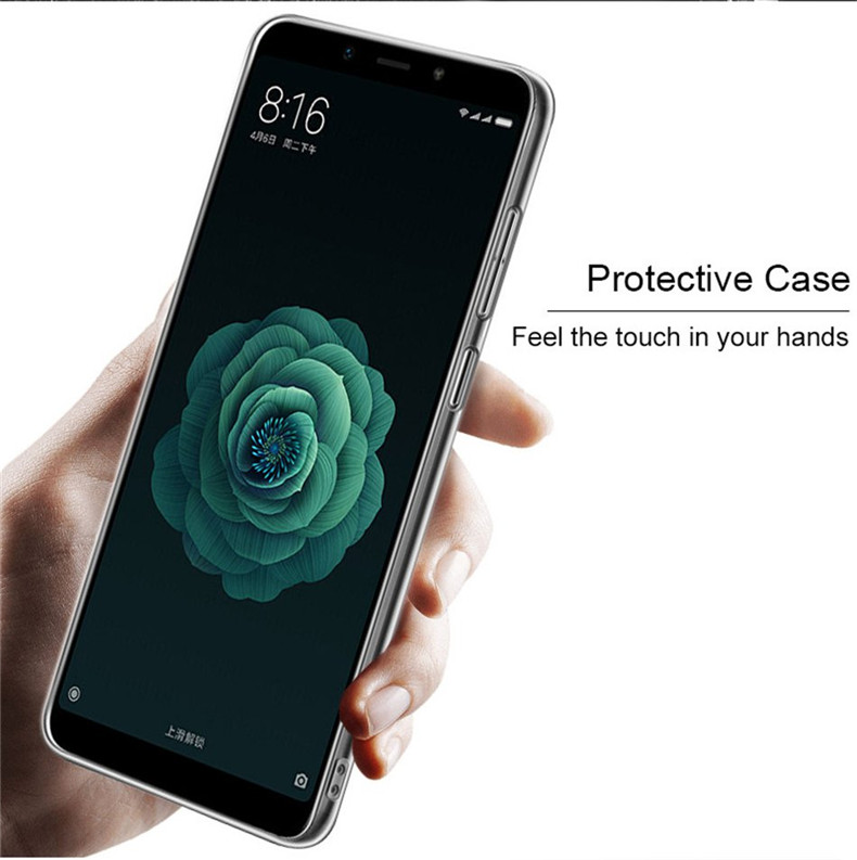 Bakeeytrade-Transparent-Shockproof-Ultra-Thin-Hard-PC-Protective-Cover-Back-Case-for-Xiaomi-Mi-6X--M-1415305-3